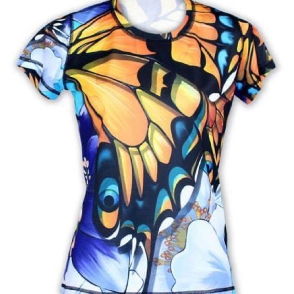 🦋 InkNBurn Flutter Tech T.  Size XS